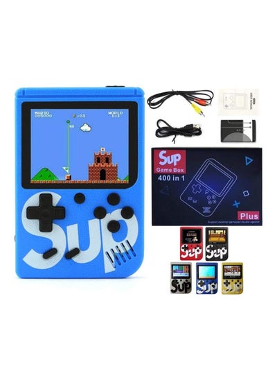 Buy SUP Game Box Plus 400 in 1 Retro Mini Gameboy Console 3.0 Inch - Portable Rechargeable Single Player in UAE