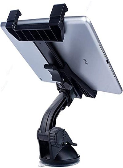 اشتري Car Tablet Mount Holder Dash Tablet Holder for Car Windshield Dashboard Universal 360 Degree Rotation في السعودية