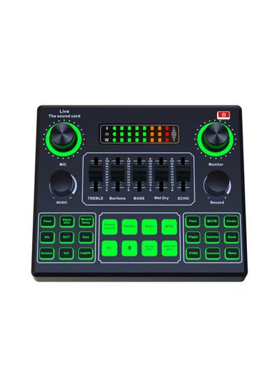 Buy Sound Mixer Board For Live Streaming Voice Changer Card With Multiple Effects Audio Sound Card in Saudi Arabia