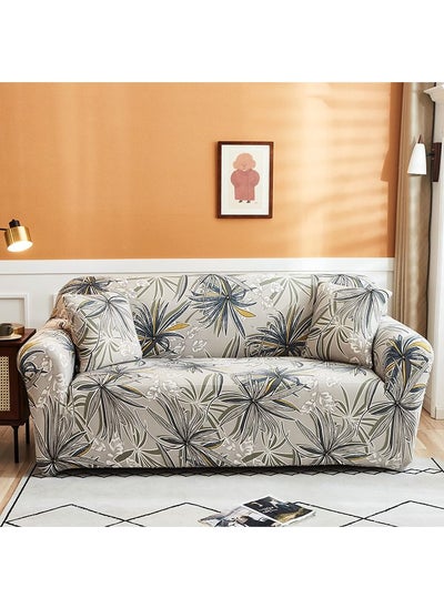 Buy Stretch Sofa Slipcovers Non Slip Armchair Couch Cover With Elastic Straps Furniture Protector Washable Anti Skid in UAE