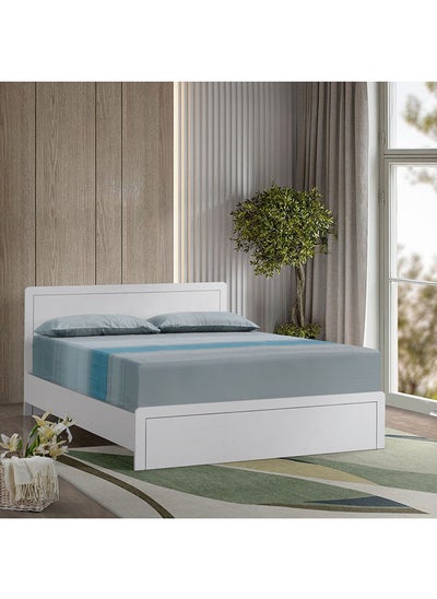 Buy Oasis Queen Bed 204x87.6x154.8 cm in UAE