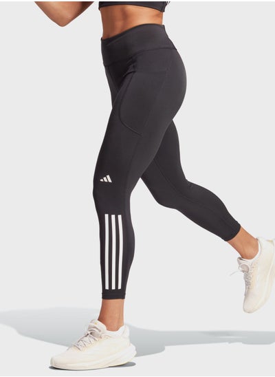 Buy 7/8 3 Stripes Daily Run Leggings in UAE