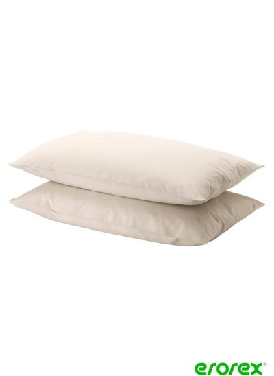 Buy Pillowcase beige 50x80 cm in Saudi Arabia