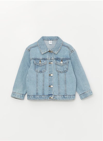 Buy Long Sleeve Basic Baby Girl Jean Jacket in Egypt