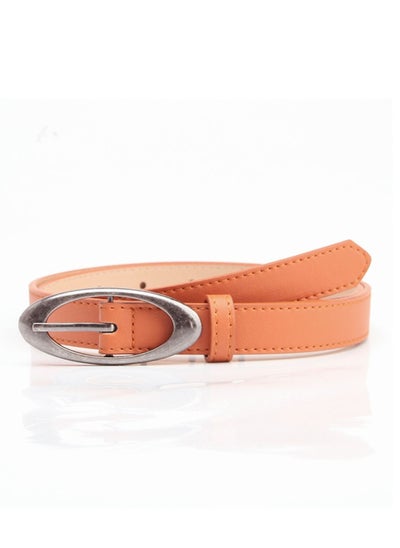 اشتري Women's Vintage Decorative Skirt Ins Style Personalized Belt Alloy Accessories 105cm Orange في الامارات