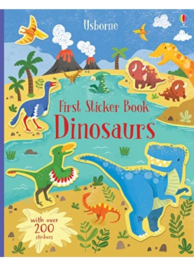 اشتري First Sticker Book Dinosaurs في الامارات