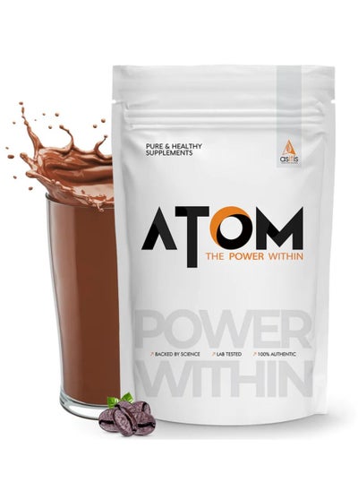 Buy AS-IT-IS ATOM Performance Whey 1Kg | With Safed Musli& Mucuna Pruriens | For Faster Recovery | Highly Bioavailable | Cafe latte flavor in UAE