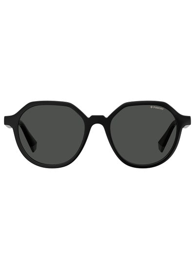 اشتري Polarized Round Eyewear Sunglasses PLD 6111/S Black 51 في الامارات