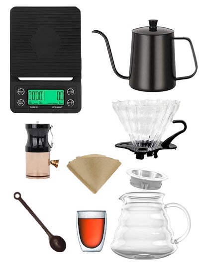 اشتري Drip Coffee Maker Kit V60 easy to use في السعودية