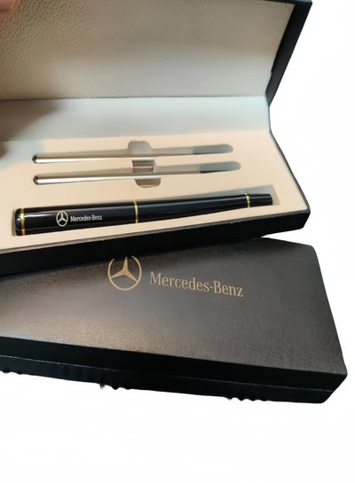 Buy Customized Mercedes Benz high-end writing pen Smooth smooth pen gift for personal use must in Saudi Arabia