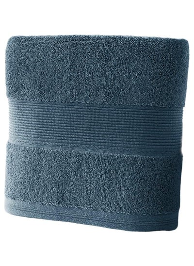 Buy Hotel Bath Towels 100% Egyptian Cotton 70 * 140cm 1 Piece (Petroleum) in Egypt