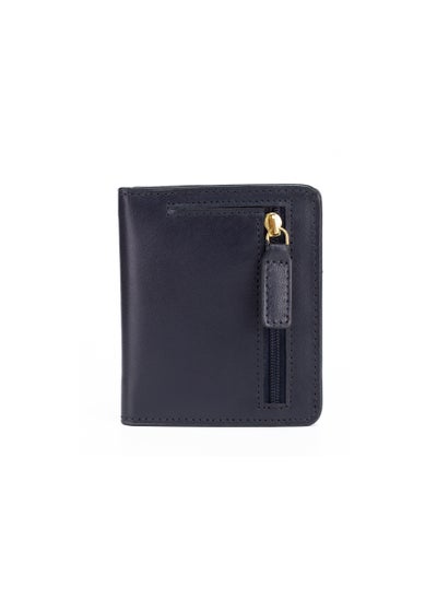 Buy Women's Wallet Bifold Genuine Leather Rfid Blocking Ladies Mini Purse in UAE