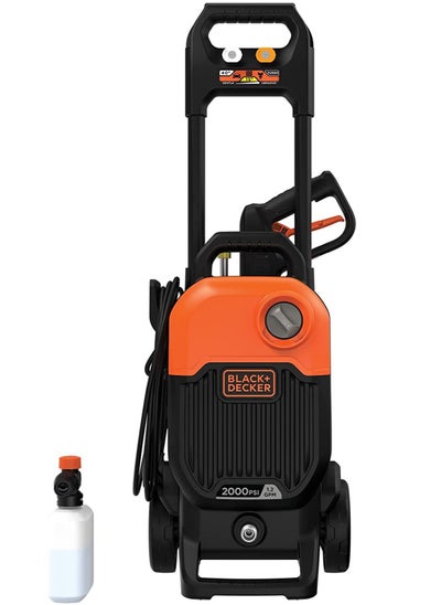 Buy Pressure Washer High Performance 150 Bar/2175 PSI Pressure Washer Ideal For Home, Garden Car BEPW2000-B5 in Saudi Arabia