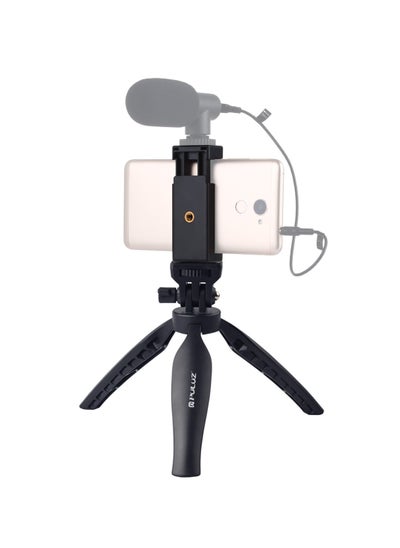 Buy Desktop Tripod Mount with Phone Clamp and Adjusting Tripod Head for Phones Camrea Gopro Projecter in Saudi Arabia