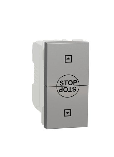 Buy Schneider Electric, Unica Top/Class - Rocker Switch - 10 A,250 Vac - 1 M - Aluminium in Egypt