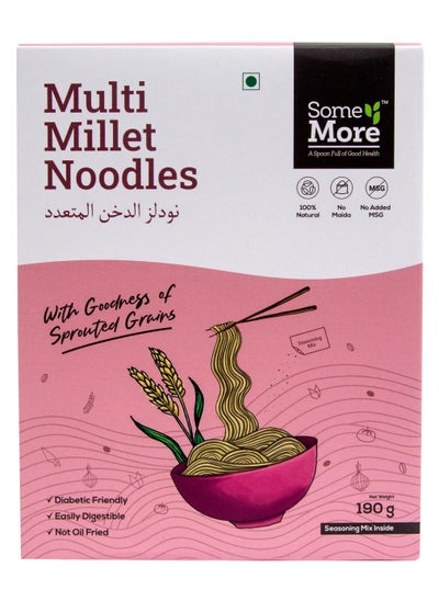 اشتري Some More Multi Millet Noodles with goodness of sprouted grains 190 grams في الامارات