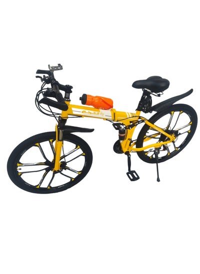 Folding Mountain Bicycle Bike whith shaker and Locker and phone