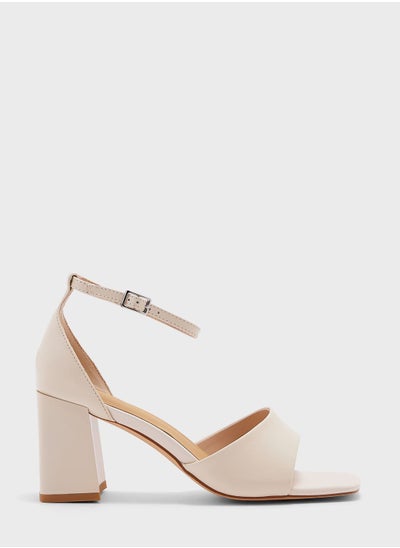 اشتري Ankle Strap Low Heel Sandals في الامارات