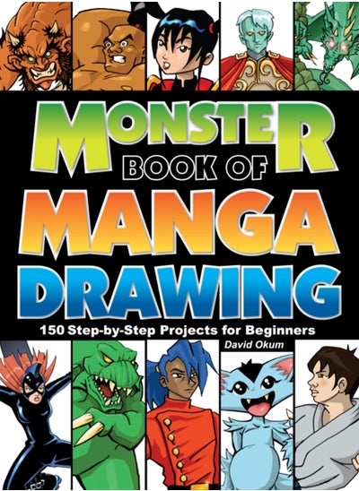 Buy Monster Book of Manga Drawing : 150 Step-by-Step Projects for Beginners in Saudi Arabia