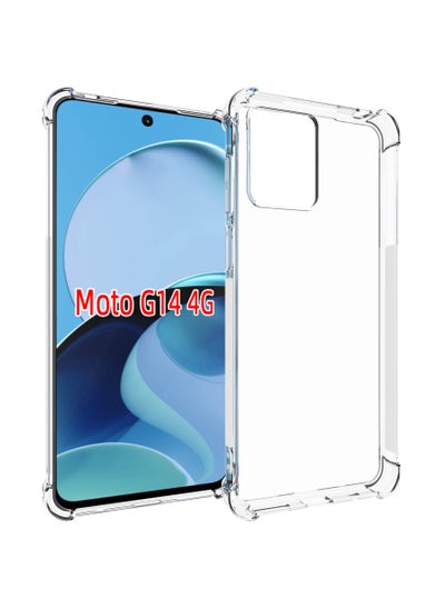 Buy Protective Case Cover For Motorola Moto G14 4G Clear in Saudi Arabia