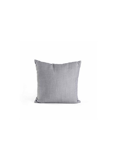 Buy Braxtor Textured Filled Cushion 45x45cm - Cloud in UAE