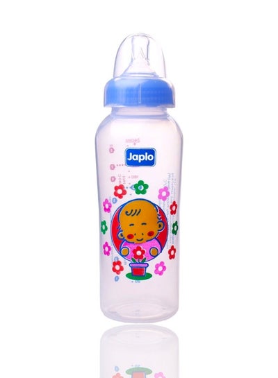 Buy Round baby feeding Bottle with Anti-colic nipple & Lukewarm water mixer size 240 ml RD240 (assorted) in Egypt