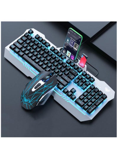 اشتري Fashion Business Office Tablet Wireless Keyboard and Mouse Set في الامارات