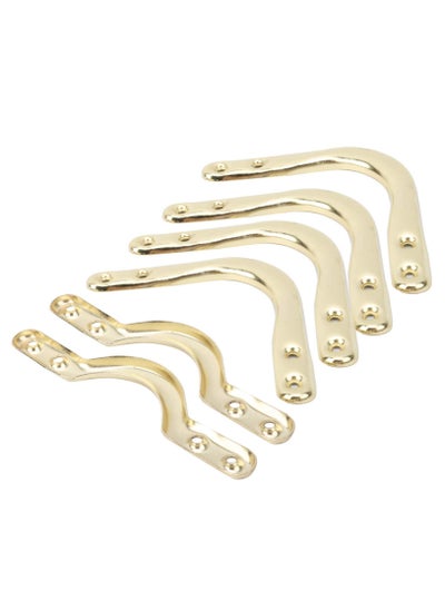 اشتري Billiard Pocket Bracket, 6Pcs 4in Pool Table Corner Pocket Brackets Accessories For Billiards Web Net Bags في الامارات