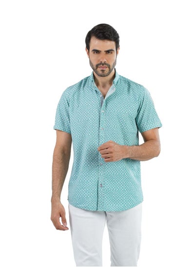 Buy Men's Shirt- cotton - Color Genzary in Egypt