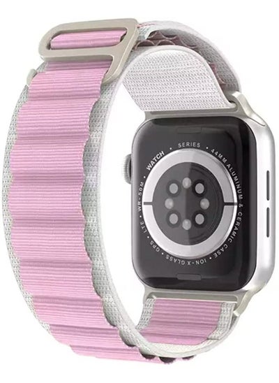 Buy Apple Watch Alpine Loop Band 49mm/45mm/44mm Nylon Woven Sport Strap Compatible with iWatch Series 8/Ultra/7/SE/6/5/4/3/2/1 in UAE