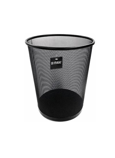 Buy Maxi Mesh Waste Bin 12 Litre Black in UAE