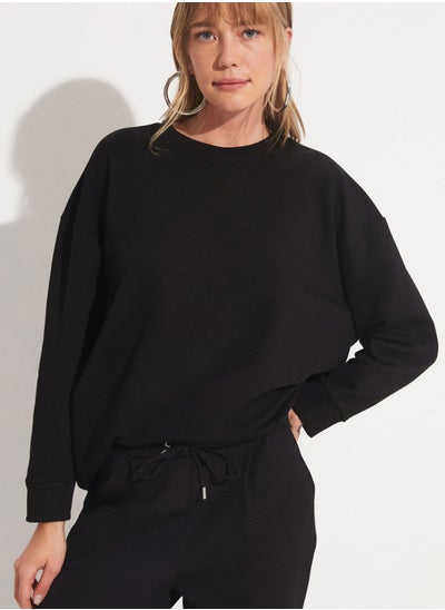 Buy Crew Neck Oversized Sweatshirt in UAE