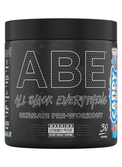 اشتري ABE Pre Workout - All Black Everything Pre Workout Powder, Energy & Physical Performance with Citrulline, Creatine, Beta Alanine (30 serv, Candy Ice Blast) في السعودية