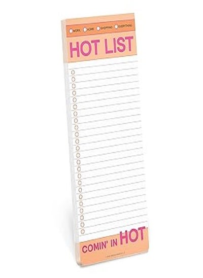 Buy Knock Knock Hot List Makealist Pads in UAE