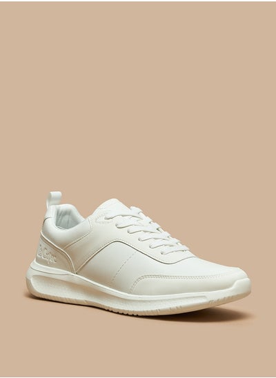 اشتري Men's Panelled Sneakers with Lace-Up Closure في الامارات