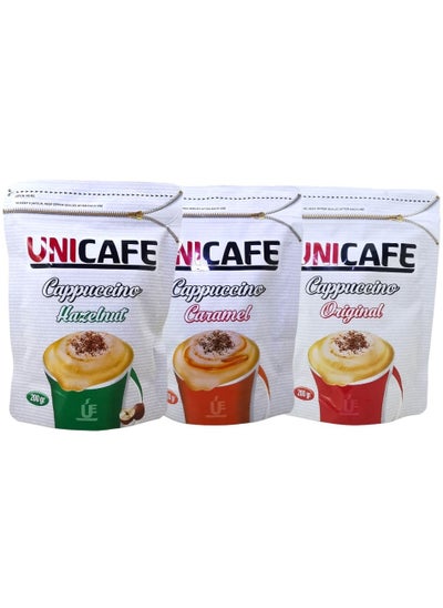 Buy Cappuccino Original + Cappuccino Hazelnut + Cappuccino Caramel, 20g in Egypt