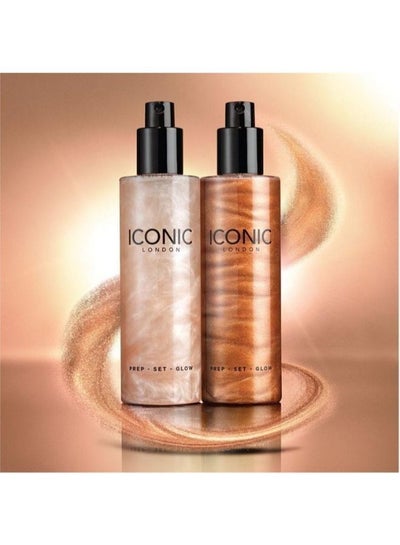 Buy Iconic London Highlighter Makeup Spray Luminating - Multi Use - 2 pcs in Egypt