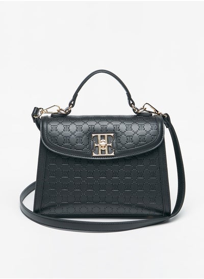 Buy Women's Monogram Embossed Satchel Bag in Saudi Arabia