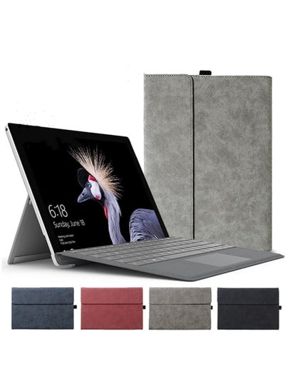 Buy Protective Case for Surface Go 3/Go 2 /Surface Go Tablet,Surface Go 10 inch Case with Stylus Holder,Compatible with Type Cover Keyboard, Slim Lightweight Business Cover Accessories, (Wine Red) in Egypt