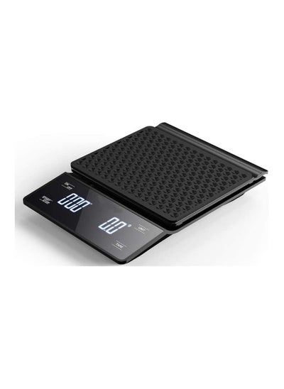 Buy Coffee Scale with Timer 3kg/0.1g High Precision Pour Over Drip Espresso Scale with Back-Lit LED Display (Batteries Not Included) in UAE