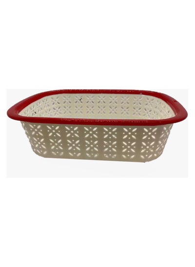 اشتري Khorshid large round plastic fruit basket, multi-colored 012028 في مصر