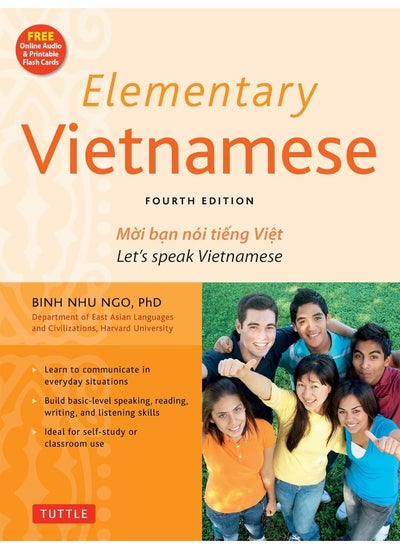 Buy Elementary Vietnamese: Let's Speak Vietnamese, Revised and Updated Fourth Edition (Free Online Audio and Printable Flash Cards) in UAE