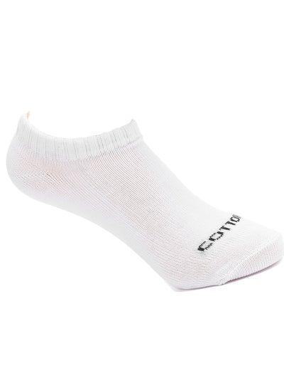 Buy Plain Liner Sock-White in Egypt