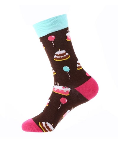 Buy Unisex Absorb Sweat and Deodorize Socks 3 Pairs High Quality Socks One Size Fits All in UAE