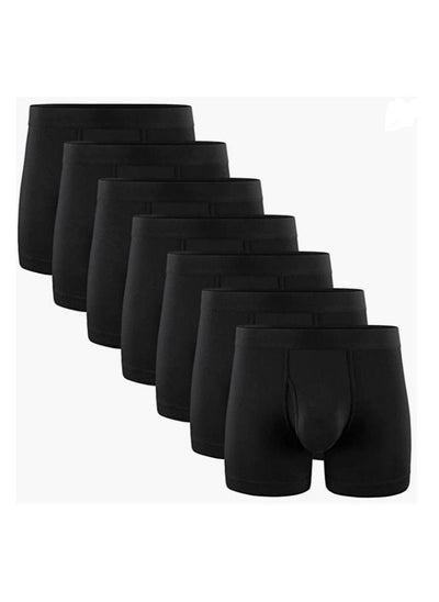 اشتري Natural Feelings Mens Boxer Shorts Soft Cotton Men Pack Breathable Mens Underwear Boxer Briefs في الامارات