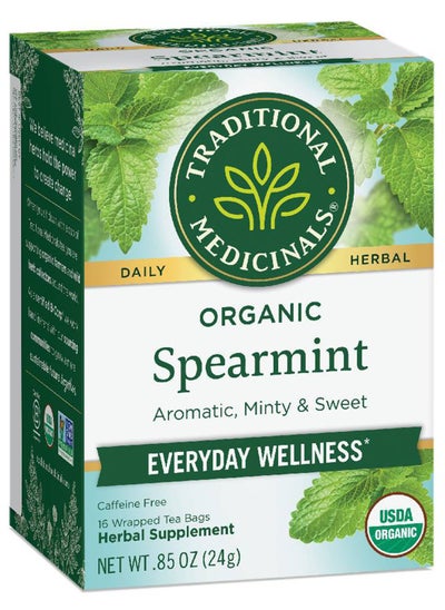 Buy Organic Spearmint Herbal - 16 Tea Bags in UAE