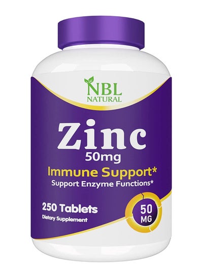 Buy Natural Zinc Gluconate 50mg ,250 Tablets in Saudi Arabia