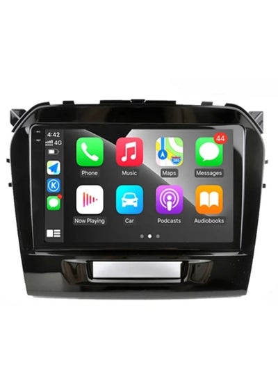 Buy Android Screen For Suzuki Vitara 2015 To 2020 4GB RAM Support Apple Carplay Android Auto Wireless QLED Touch Screen AHD Camera Included SIM Card Support Bluetooth DSP in UAE