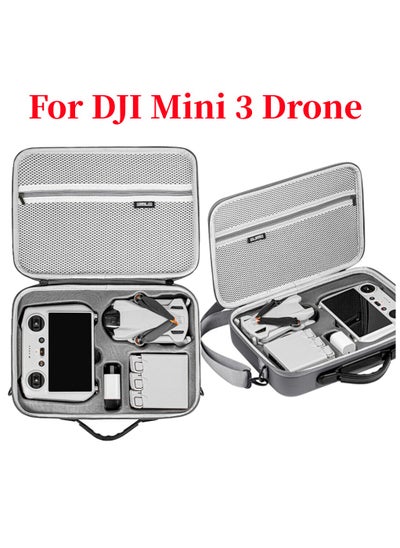 اشتري لملحقات طائرة DJI Mini 3 بدون طيار، حقيبة تخزين محمولة للسفر، مجموعة أدوات حمل في السعودية