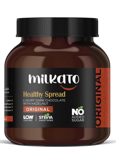 Buy Milkato Healthy Spread  Chocolate Original with Hazelnut 375 gm in Egypt